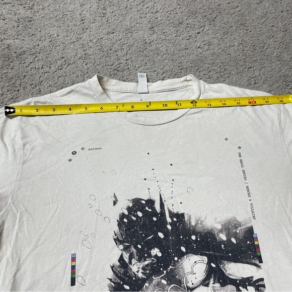 Next Level Apparel DC Batman “Jock Snow” Graphic Tee Men’s Medium - Picture 8 of 10